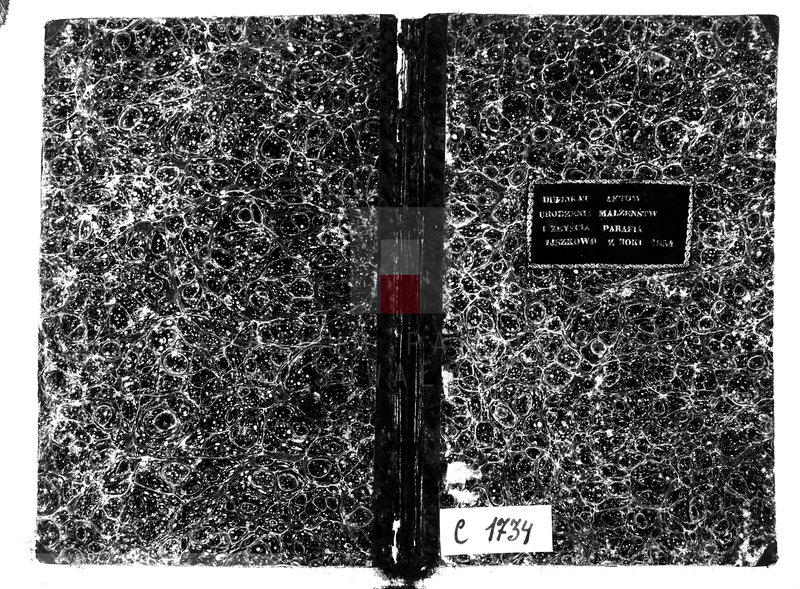 image.from.unit.number "Duplikat Aktów Urodzenia Małżeństw i Zeyścia Parafia Liszkowo z Roku 1854"