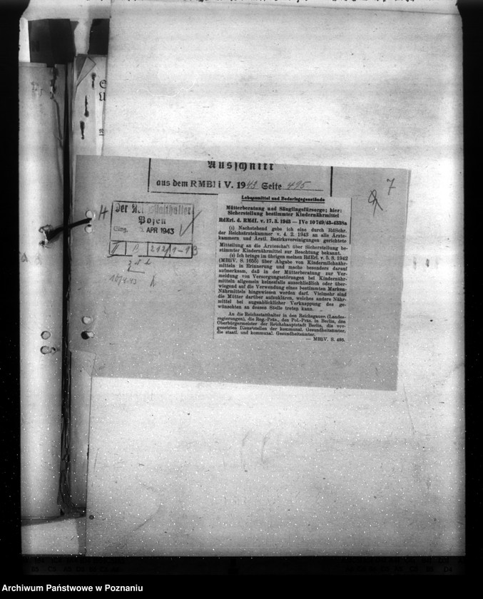 Obraz 15 z jednostki "Lebensmittelversorgung. Verkehr mit Genussmitteln"