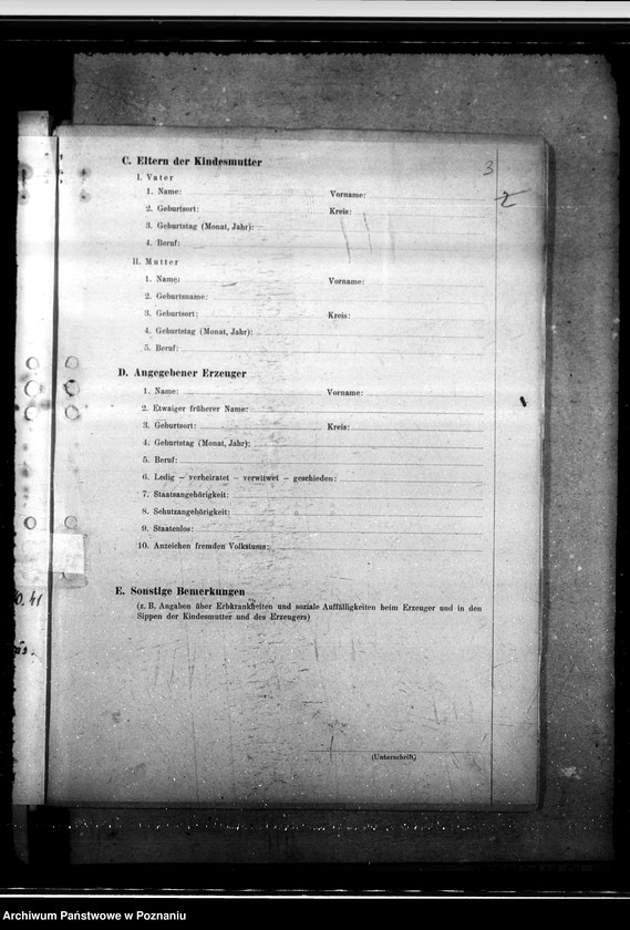 Obraz 7 z jednostki "Amtsvormundschaft über uneheliche Kinder. Jugendverwahrlager für Polen. Polnische uneheliche Kinder."