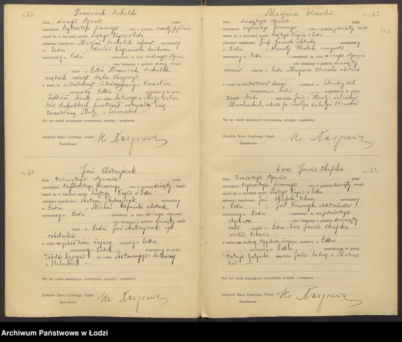 Obraz 7 z jednostki "Akta zgonów"