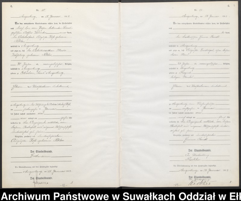 image.from.unit.number "Sterbe-Neben-Register des Preussischen Standes-Amtes Angerburg Kreis Angerburg"