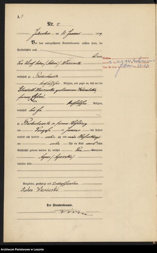 Obraz 7 z jednostki "[Księga urodzeń]"