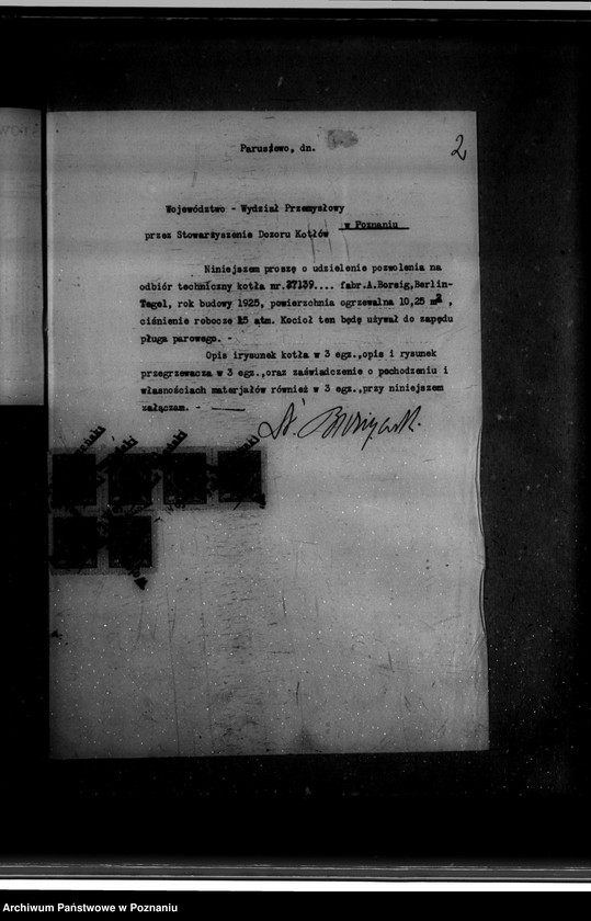 Obraz 6 z jednostki "Majątek Paruszewo powiat wrzesiński własność Dr Błociszewskiego nr woj. kotła 6363"