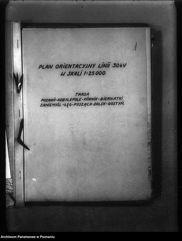 Obraz 5 z jednostki "Plan orientacyjny linii 30 km w skali 1:25000 Trasa: Poznań-Kobylepole-Kórnik-Biernatki-Zaniemyśl-Łęgi-Pyszące-Dolsk-Gostyń"