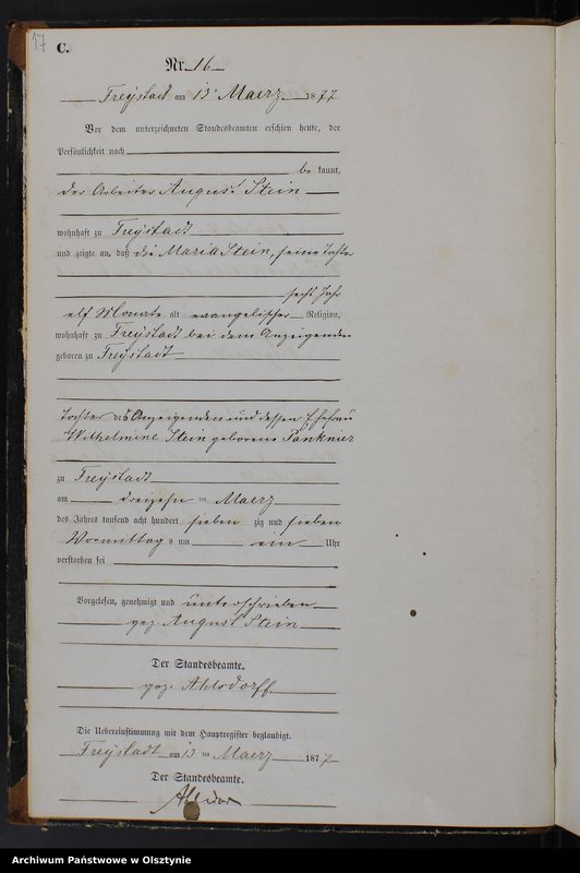 image.from.unit.number "Sterbe-Neben-Register Nr 1 - 108"