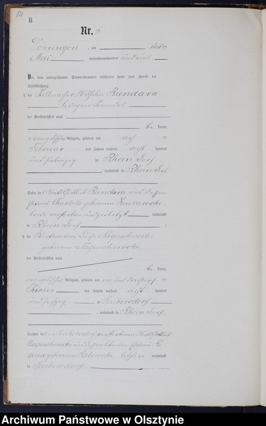 image.from.unit.number "Heiraths-Neben-Register Nr 1 - 22"