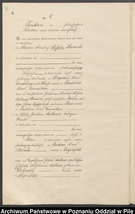 image.from.unit.number "Księga małżeństw"