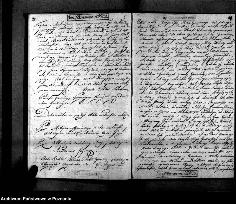 Obraz 20 z jednostki "Liber baptisatorum, copulatorum, mortuorum"