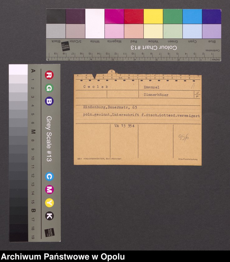 Obraz 3 z jednostki "[Cwolek Emanuel, zam. Hindenburg]"