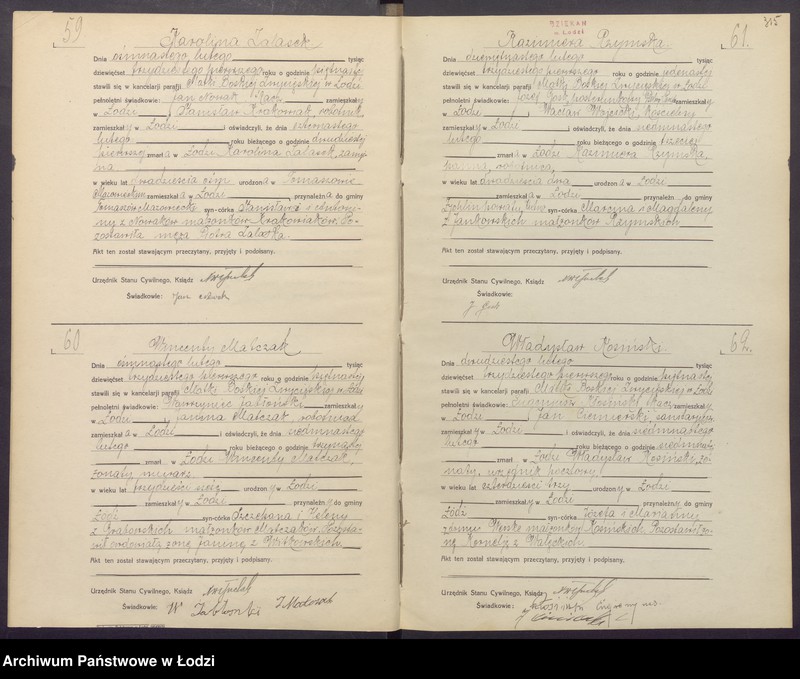 Obraz 18 z jednostki "Akta zgonów"