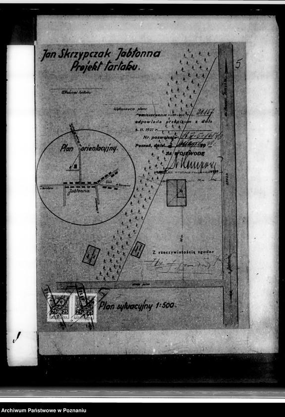 Obraz 9 z jednostki "Tartak J. Skrzypczaka w Jabłonnie powiat wolsztyński nr woj. kotła 6846"
