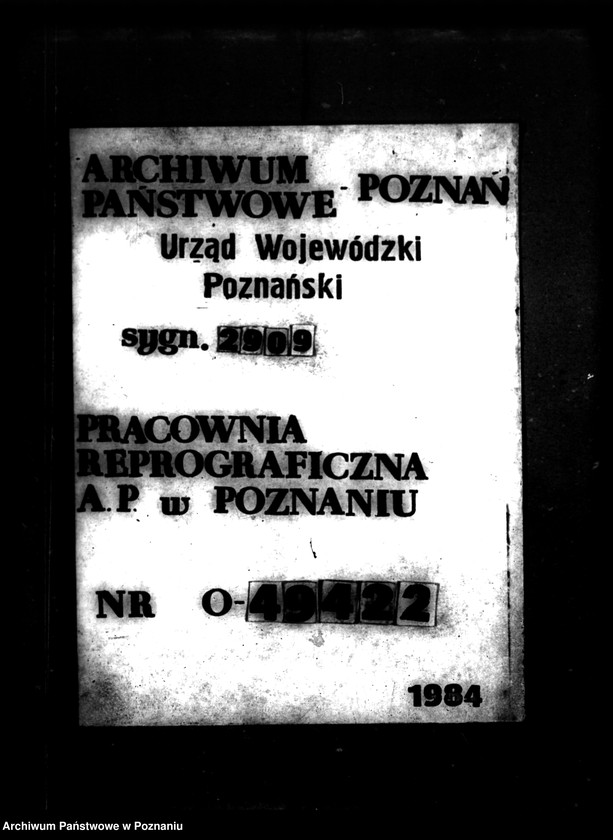 Obraz 1 z jednostki "Rejestr obrotu nieruchomościami rentowymi powiatu wrzesińskiego"