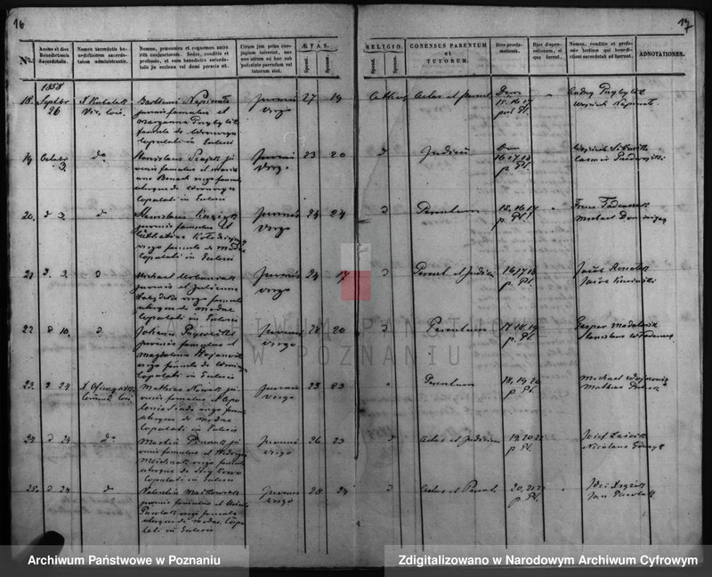 Obraz 12 z jednostki "Duplicatus baptisatorum, copulatorum, mortuorum"