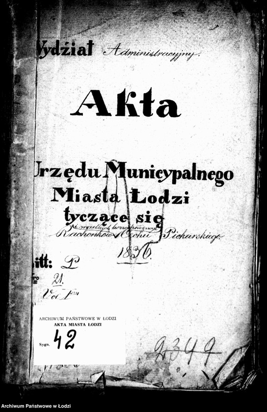 Obraz 2 z jednostki "Akta tyczące się rachunków i wszelkich korespondencji cechu piekarskiego"