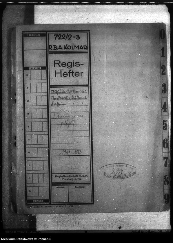 Obraz 4 z jednostki "Althütte- Kreis Scharnikau, Nordwalde, Kreis Obornik, Feldhei, Kreis Obornik (budowy na rzecz policji)"