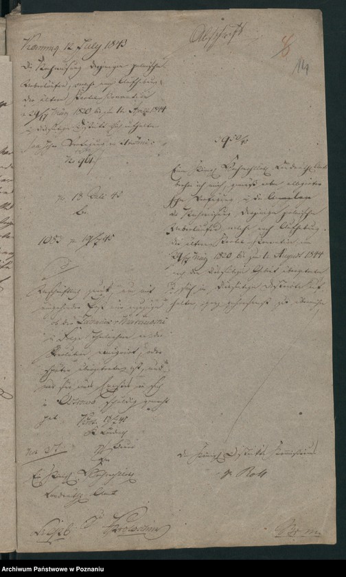 Obraz 19 z jednostki "A. betr. Zacharias von Marczewski"