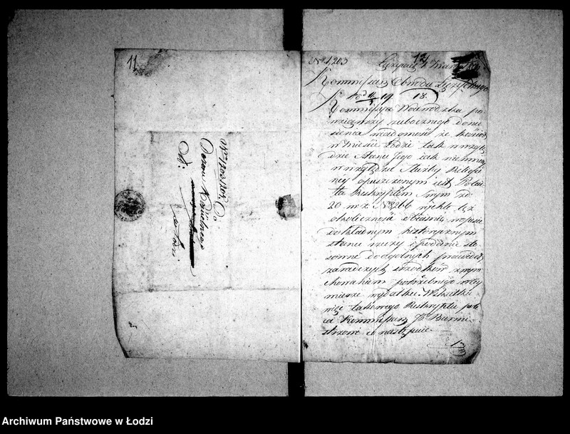 Obraz 11 z jednostki "Akta tyczące się stanu kościoła katolickiego i innych budowli"