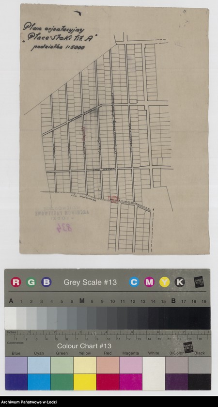 Obraz 1 z jednostki "Plan orientacyjny "Place-Stoki litera A""