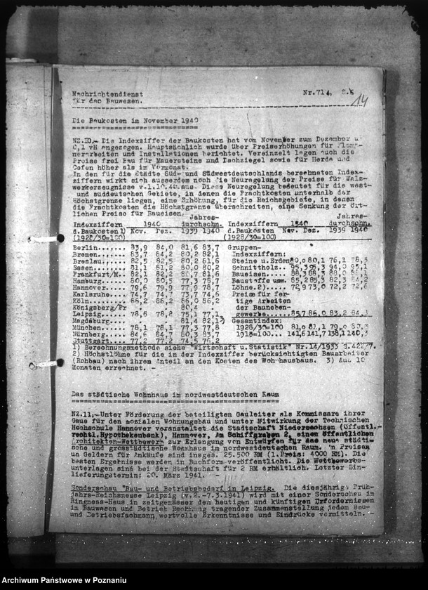 Obraz 19 z jednostki "Nachrichtendienst für das Bauwesen"