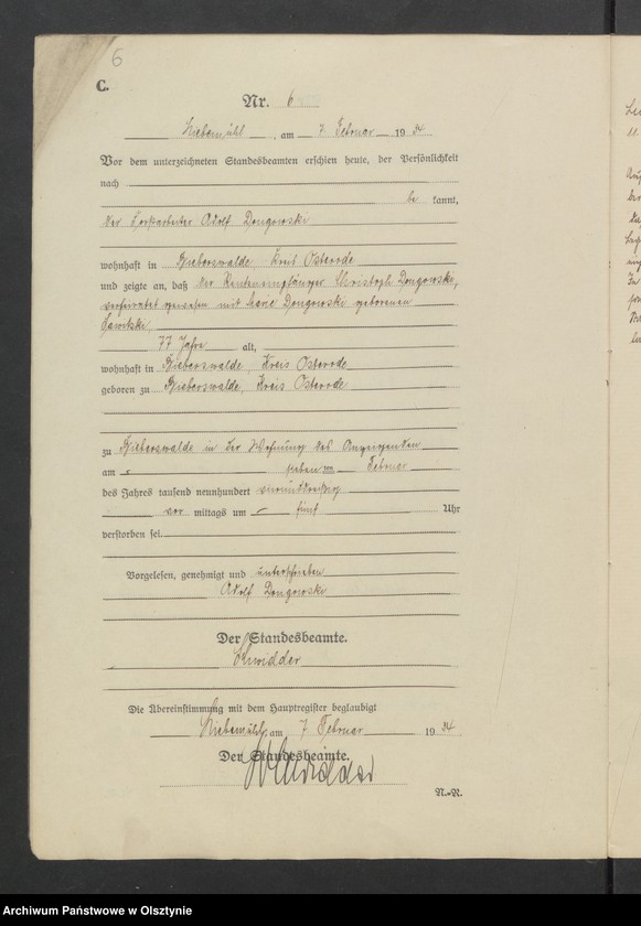 image.from.unit.number "Sterbe-Neben-Register Nr 1 - 32"