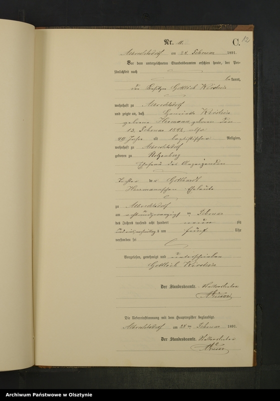 image.from.unit.number "Sterbe-Neben-Register Nr 1 - 54"