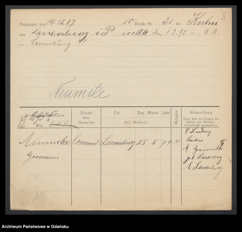 image.from.unit.number "Karty meldunkowe: Neumark - Nickel Jacob"