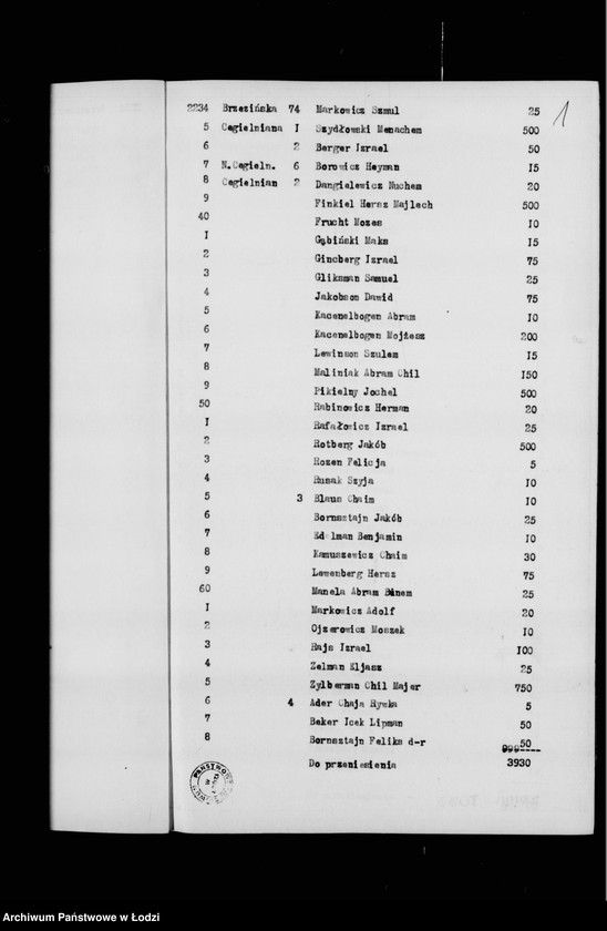 Obraz 5 z jednostki "Rejestr poborczy"