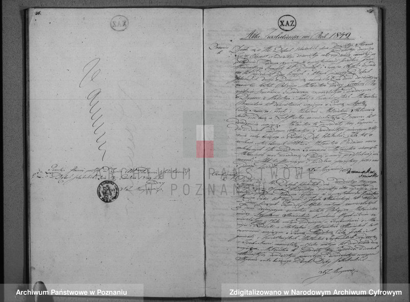Obraz 15 z jednostki "Księga urodzeń, małżeństw i zgonu"