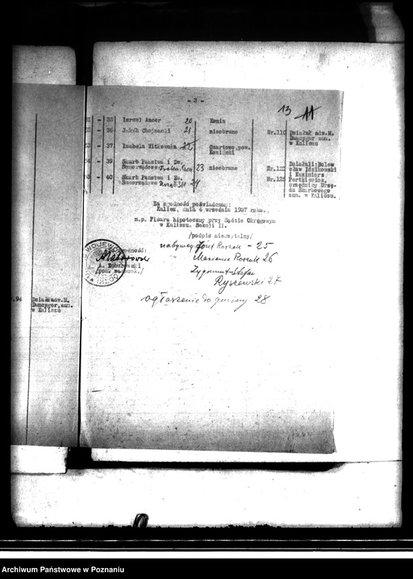 image.from.unit.number "Urząd Wojewódzki w Łodzi o przyznanie własności gruntów rozparcelowanych z majątku Czartowo-Czartówek powiatu konińskiego stanowiących własność Józefa i Izabeli Witkowskich"