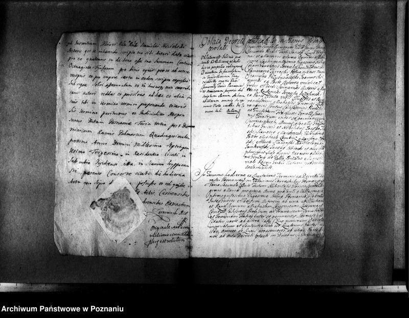 Obraz 16 z jednostki "Resignationes ,inscriptiones, relationes [protocollon]"