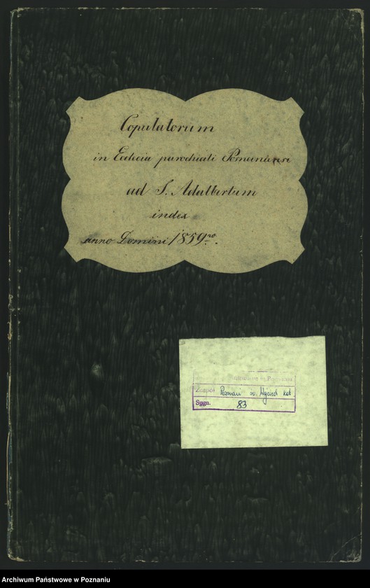 Obraz 2 z jednostki "Księga małżeństw"