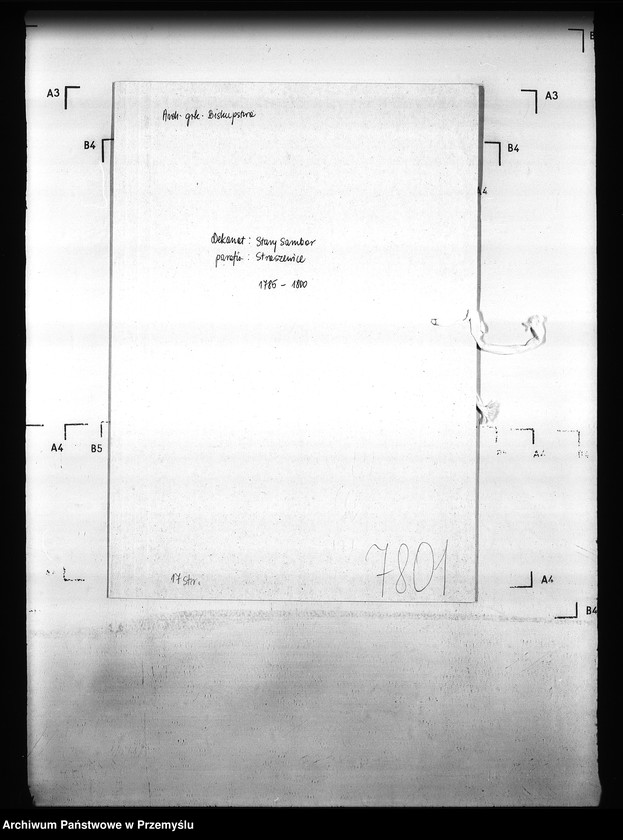 Obraz 4 z jednostki "[Kopie ksiąg metrykalnych parafii Straszewice (dekanat Stary Sambor)]"