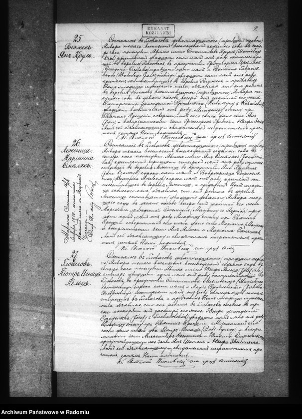 image.from.unit.number "[Duplikat akt urodzonych, zaślubionych i zmarłych parafii Głowaczów za 1887 rok]"