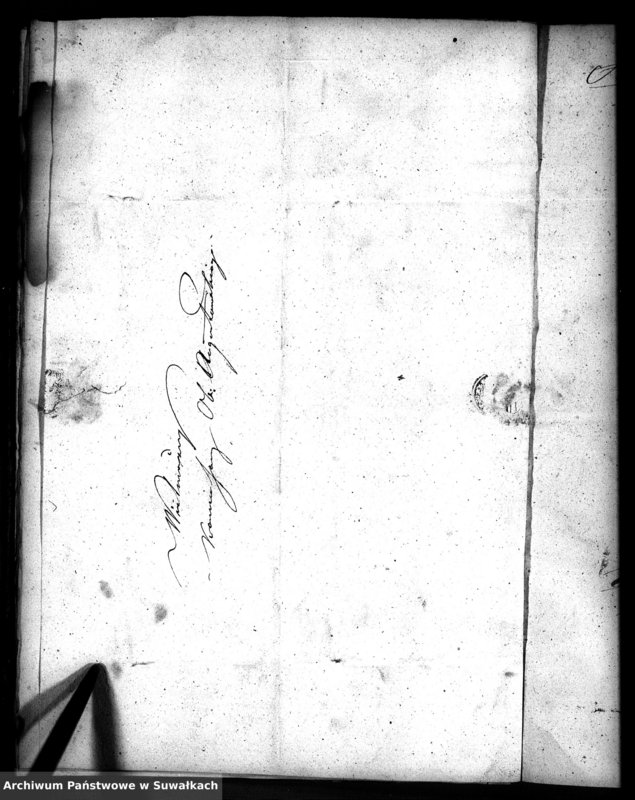 image.from.unit.number "Dowody do akt zaślubień osób Wyznania Mojżeszowego w Okręgu Bakałarzewo pro 1839"