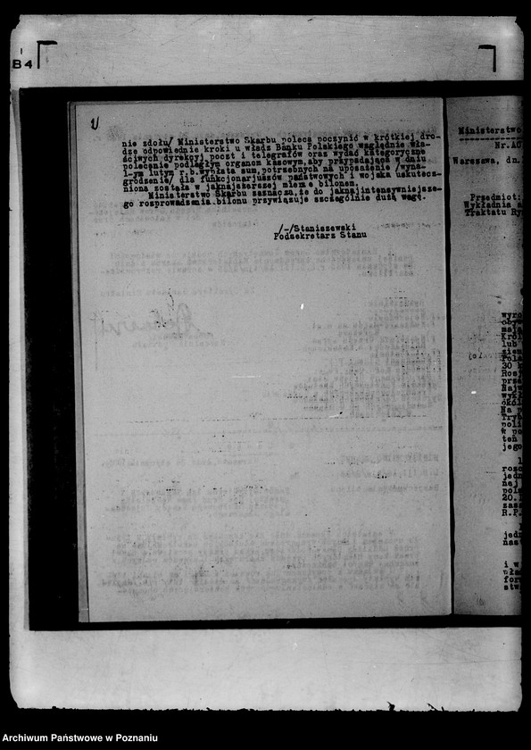 Obraz 6 z jednostki "Zbiór ogólników i zarządzeń Ministerstwa Spraw Wewnętrznych"