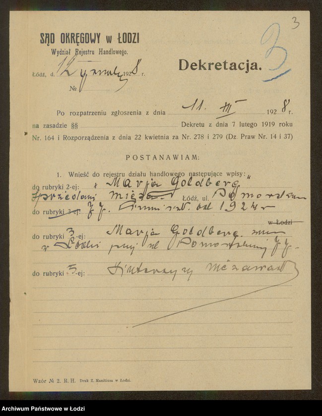 Obraz 5 z jednostki "Marja Goldberg – sprzedaż mięsa"