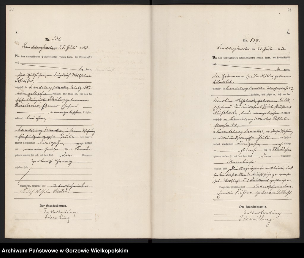 Obraz 13 z jednostki "Geburts Register t. 2 (517-961)"