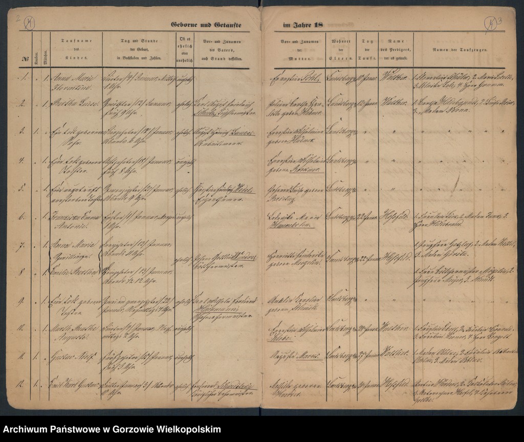 image.from.unit.number "Duplikate der Hauptkirche zu Landsberg an der Warthe (zawiera też księgę zgonów Konkordien Kirche z 1858 r.)"