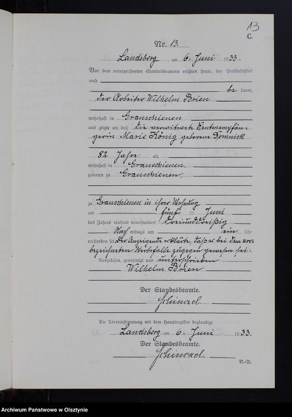 image.from.unit.number "Sterbe-Neben-Register Nr 1 - 20 [ Księga zgonów - wtóropis ]"