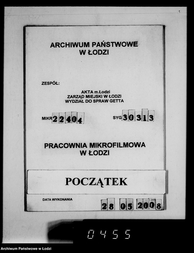 Obraz 1 z jednostki "Sammelschriftwechsel der Firmen A-G [Korespondencja z firmami w sprawach ofert i dostarczenia różnych towarów do Getta]"
