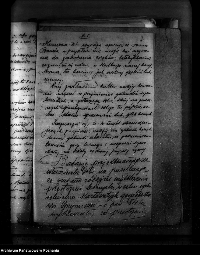 Obraz 11 z jednostki "Zmiana rodzaju użytkowania w związku z parcelacją 84 ha gruntów leśnych w majątku Grzymiszew powiat turecki"