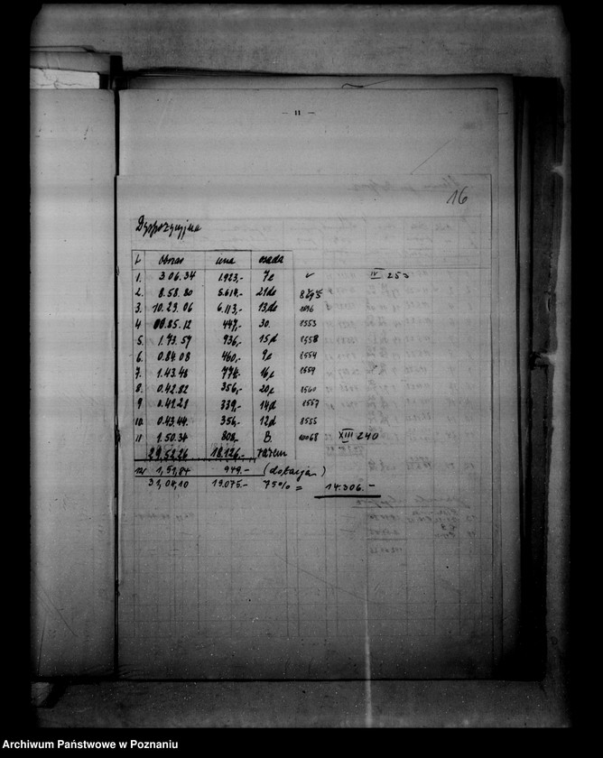 Obraz 20 z jednostki "/Wykaz szacunku przyjęcia dla państwowych nieruchomości ziemskich rozparcelowanych przed 1932/"