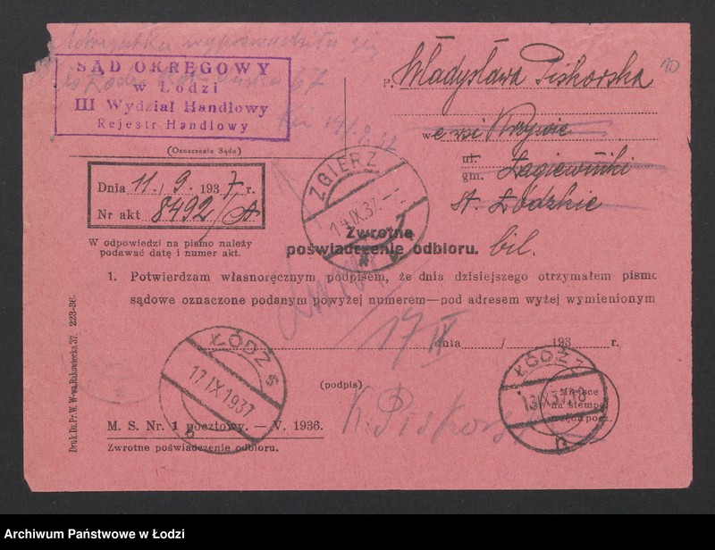 Obraz 12 z jednostki "Władysława Piskorska – piwiarnia"