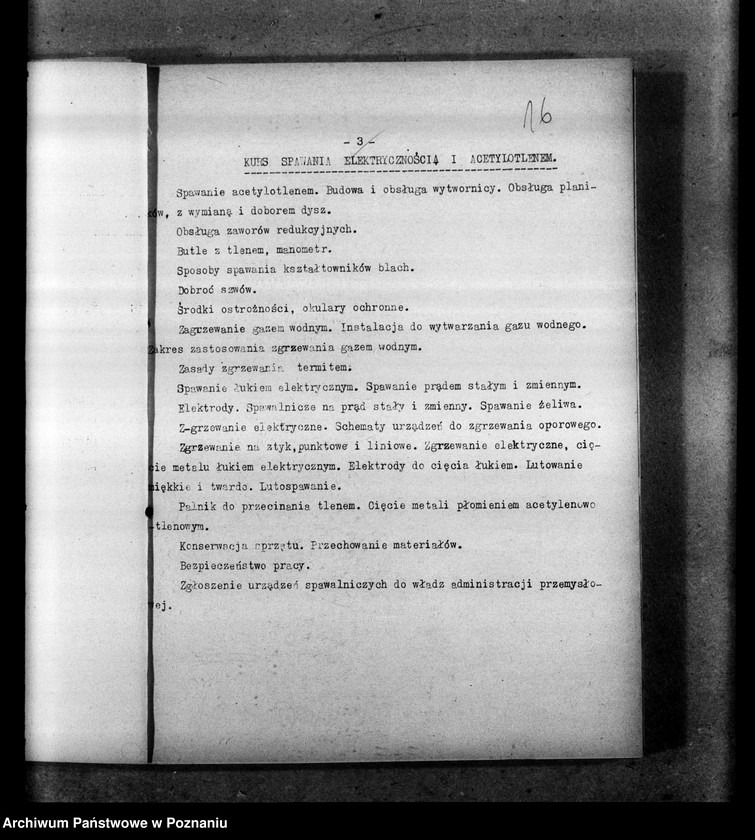 Obraz 19 z jednostki "Programy kursów zawodowych Służby Młodych Obozu Zjednoczenia Narodowego"