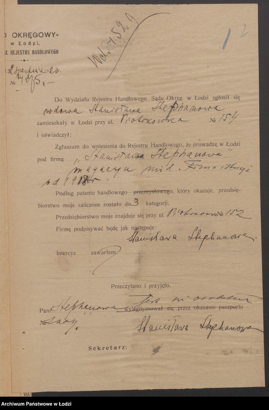 Obraz 4 z jednostki "Stanisława Stephanowa – magazyn mód"