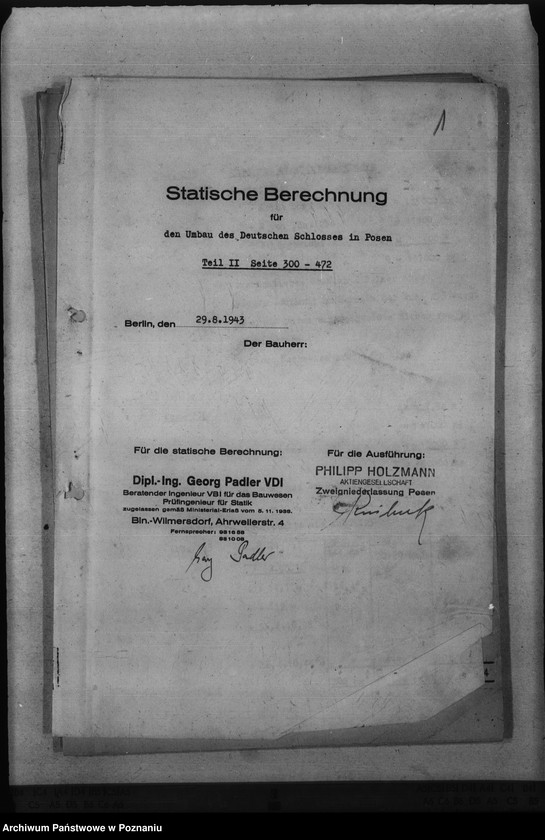 Obraz 5 z jednostki "Opis statyczny zamku w Poznaniu - III"