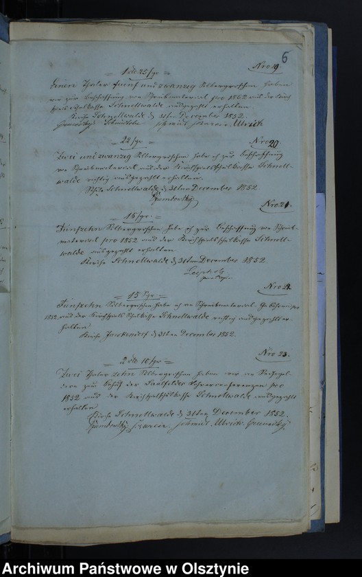 image.from.unit.number "Ausgabe Beläge der Kirchspiels Schulkasse"