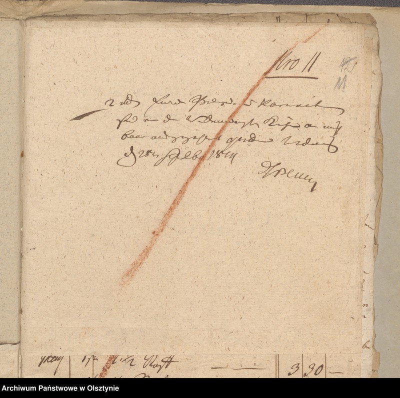 image.from.unit.number "Beläge zur 1813/1814 Jahres Kirchen Rechnung von Widminnen"