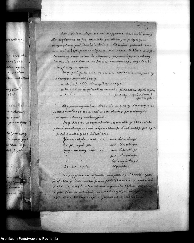 Obraz 7 z jednostki "[Protokoły z okręgowej konfederacji nauczycieli wychowania fizycznego]"