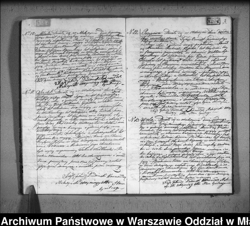 Obraz 5 z jednostki "Akta urodzin, małżeństw i zgonów"